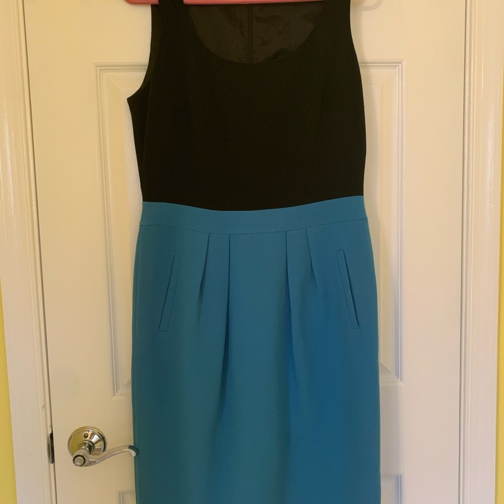Lafayette 148 2-tone dress